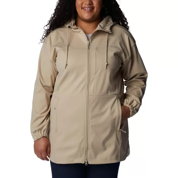 imageColumbia Womens Flora Park Softshell JacketAncient Fossil