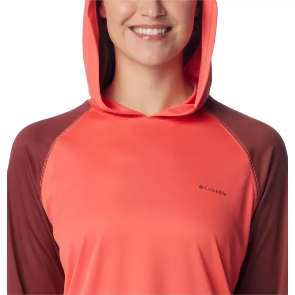 imageColumbia Womens Fork Stream Ls HoodieJuicySpiceJuicy Logo