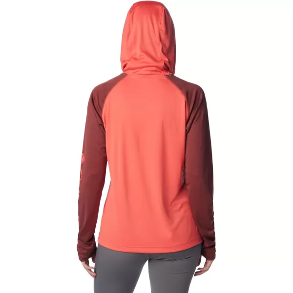 imageColumbia Womens Fork Stream Ls HoodieJuicySpiceJuicy Logo