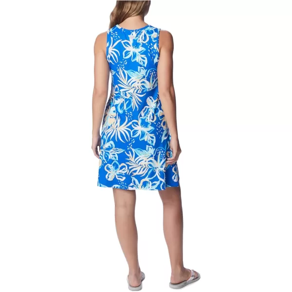 imageColumbia Womens Freezer Tank DressBlue Macaw Tropic Multilines