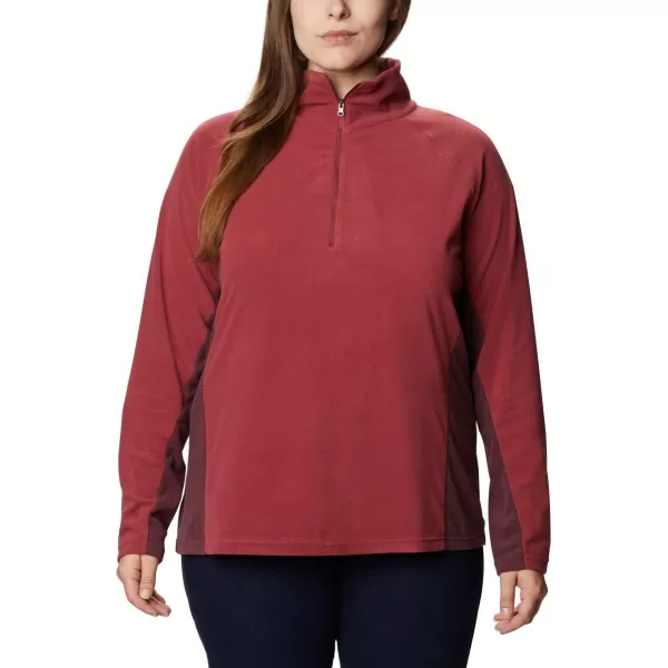 imageColumbia Womens Glacial Iv Half ZipMarsala RedMalbec