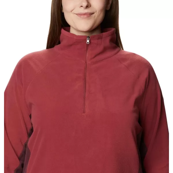 imageColumbia Womens Glacial Iv Half ZipMarsala RedMalbec