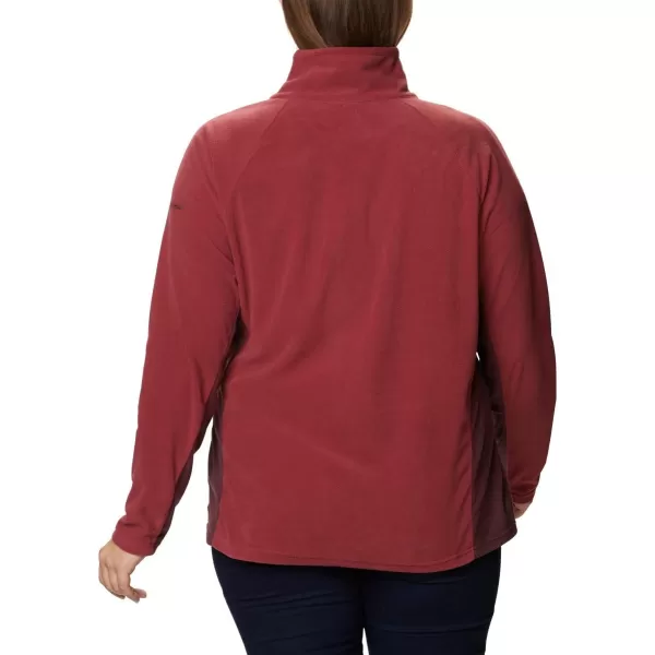imageColumbia Womens Glacial Iv Half ZipMarsala RedMalbec