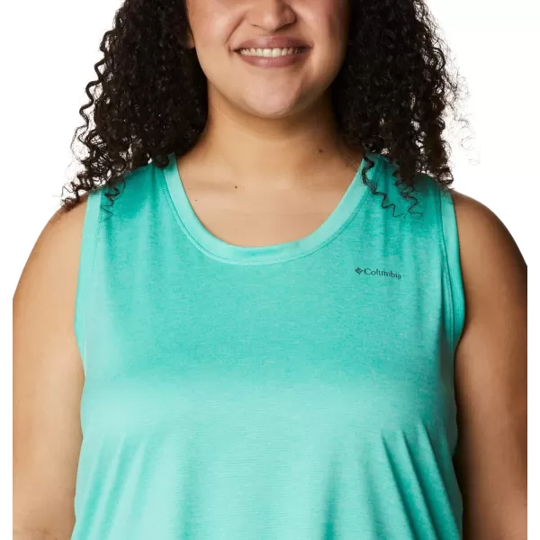 imageColumbia Womens Hike TankElectric Turquoise Heather