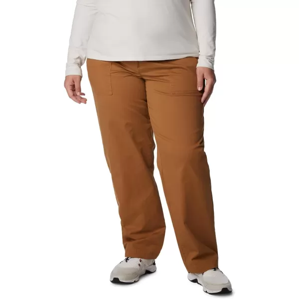 imageColumbia Womens Holly Hideaway Cotton PantCamel Brown