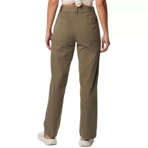 imageColumbia Womens Holly Hideaway Cotton PantStone Green