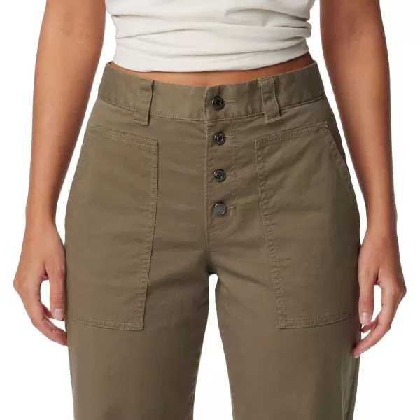 imageColumbia Womens Holly Hideaway Cotton PantStone Green