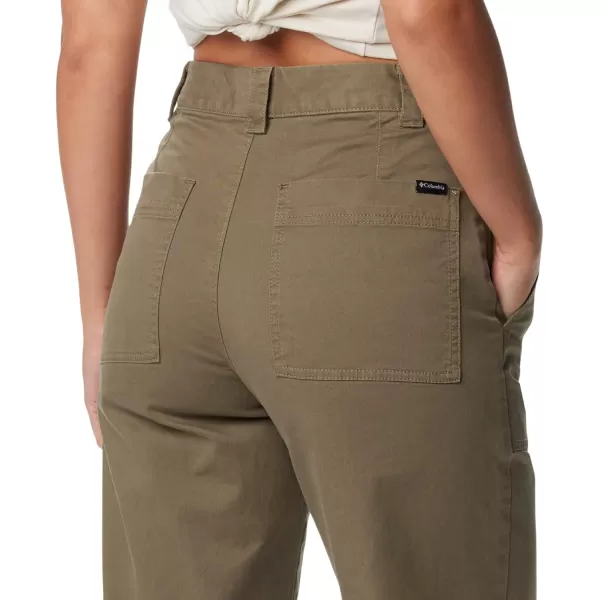 imageColumbia Womens Holly Hideaway Cotton PantStone Green