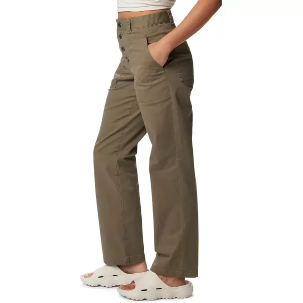 imageColumbia Womens Holly Hideaway Cotton PantStone Green