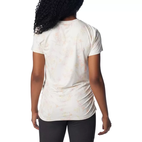 imageColumbia Womens Leslie Falls Short SleeveSea Salt Tigerlines Multi