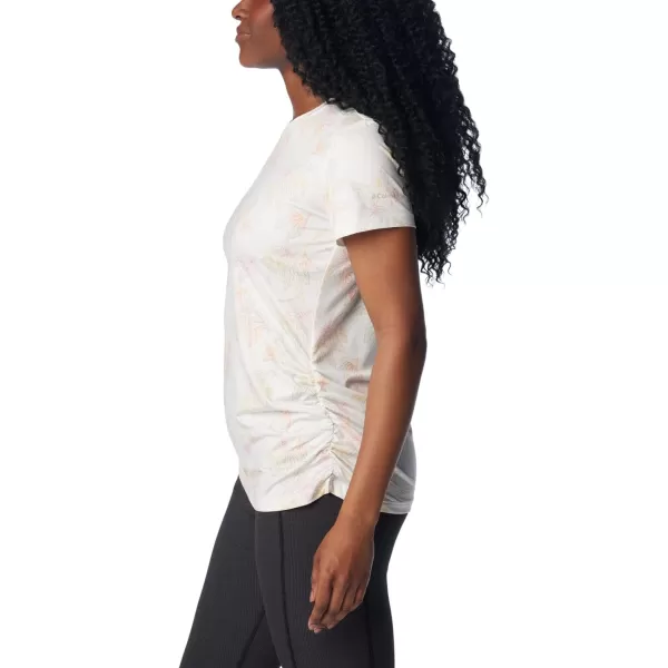 imageColumbia Womens Leslie Falls Short SleeveSea Salt Tigerlines Multi