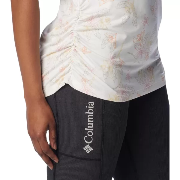 imageColumbia Womens Leslie Falls Short SleeveSea Salt Tigerlines Multi