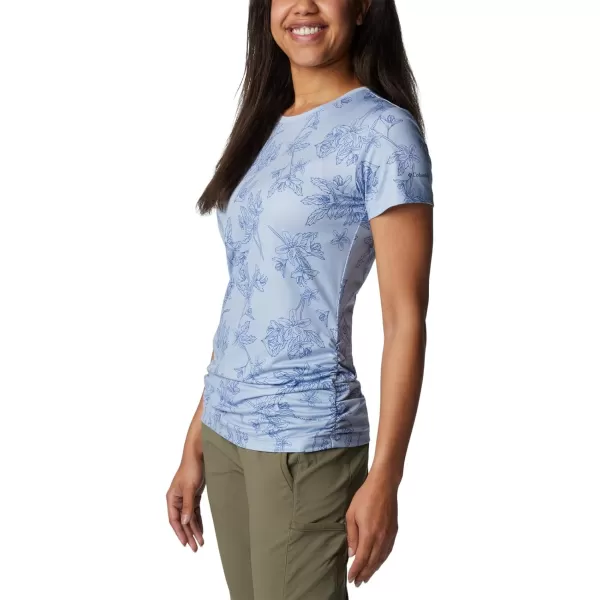 imageColumbia Womens Leslie Falls Short SleeveWhisper Tigerlines Tonal