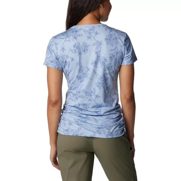 imageColumbia Womens Leslie Falls Short SleeveWhisper Tigerlines Tonal