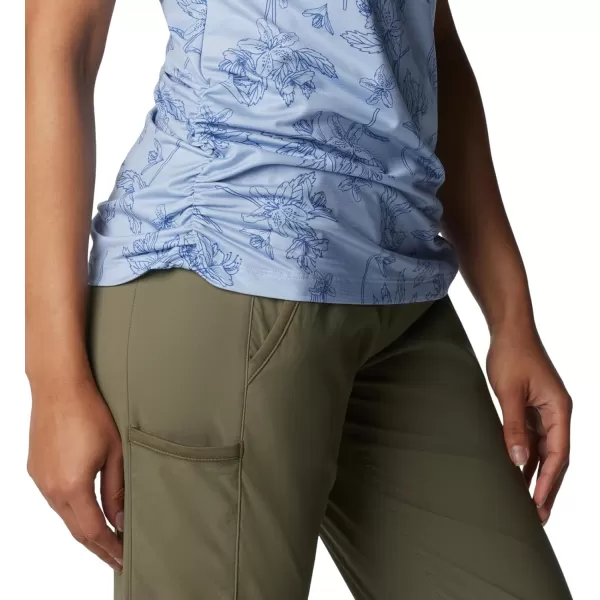 imageColumbia Womens Leslie Falls Short SleeveWhisper Tigerlines Tonal