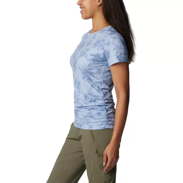imageColumbia Womens Leslie Falls Short SleeveWhisper Tigerlines Tonal