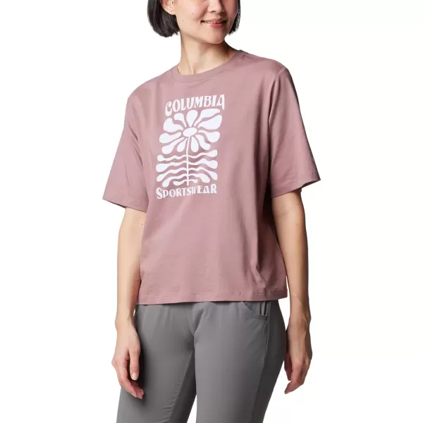 imageColumbia Womens North Cascades Relaxed TeeFigFloral Groove