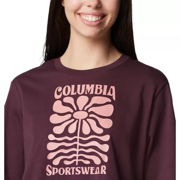 imageColumbia Womens North Cascades Relaxed TeeMoonvistaFloral Groove