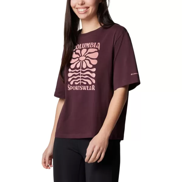 imageColumbia Womens North Cascades Relaxed TeeMoonvistaFloral Groove
