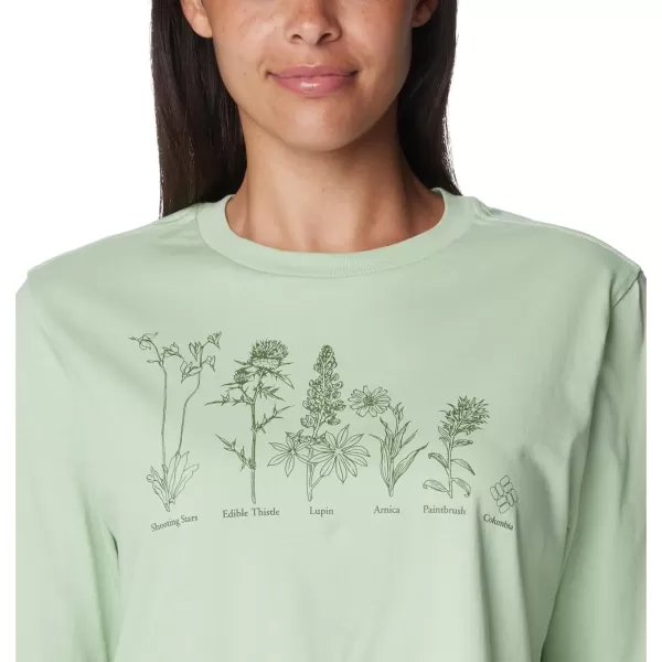 imageColumbia Womens North Cascades Relaxed TeeSage LeafFloral Friends