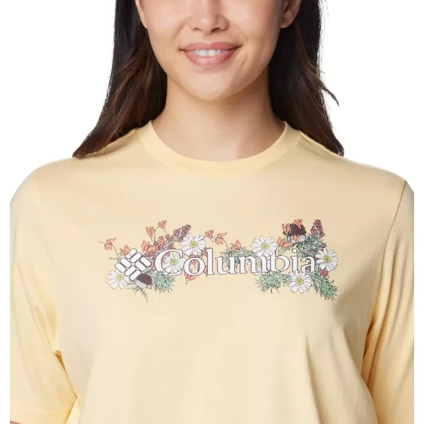 imageColumbia Womens North Cascades Relaxed TeeSunkissedBranded Bouquet