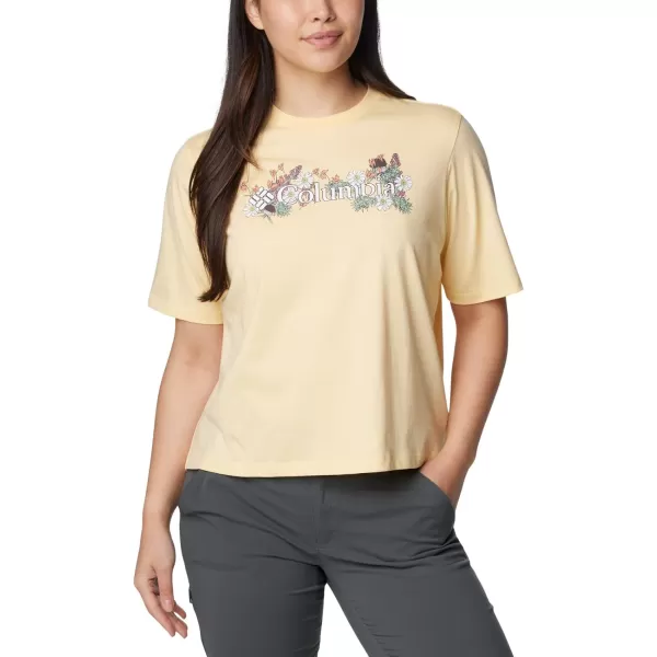 imageColumbia Womens North Cascades Relaxed TeeSunkissedBranded Bouquet