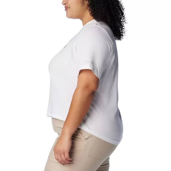 imageColumbia Womens North Cascades Relaxed TeeWhiteBranded Bouquet