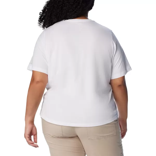 imageColumbia Womens North Cascades Relaxed TeeWhiteBranded Bouquet