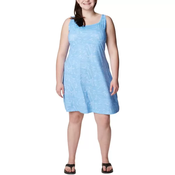 imageColumbia Womens PFG Freezer III DressAgate Blue Sailstream