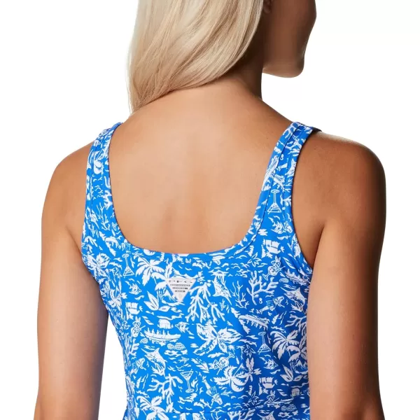 imageColumbia Womens PFG Freezer III DressBlue Macaw Kona