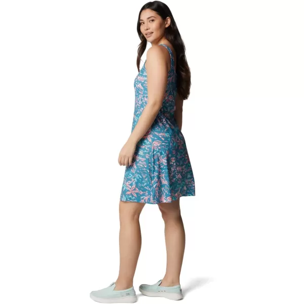 imageColumbia Womens PFG Freezer III DressCanyon Blue Kona Kraze