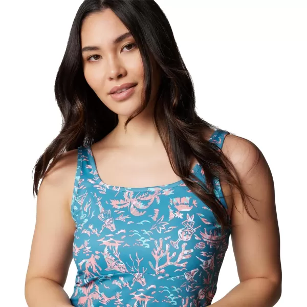 imageColumbia Womens PFG Freezer III DressCanyon Blue Kona Kraze