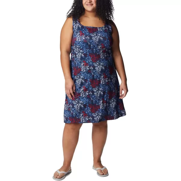imageColumbia Womens PFG Freezer III DressCollegiate Navy Deep Sea Dash