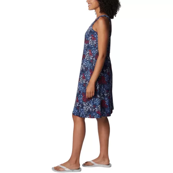 imageColumbia Womens PFG Freezer III DressCollegiate Navy Deep Sea Dash