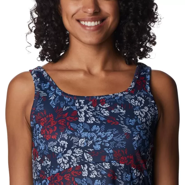 imageColumbia Womens PFG Freezer III DressCollegiate Navy Deep Sea Dash