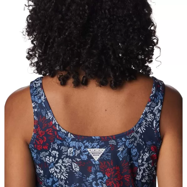 imageColumbia Womens PFG Freezer III DressCollegiate Navy Deep Sea Dash
