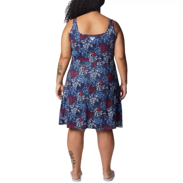 imageColumbia Womens PFG Freezer III DressCollegiate Navy Deep Sea Dash