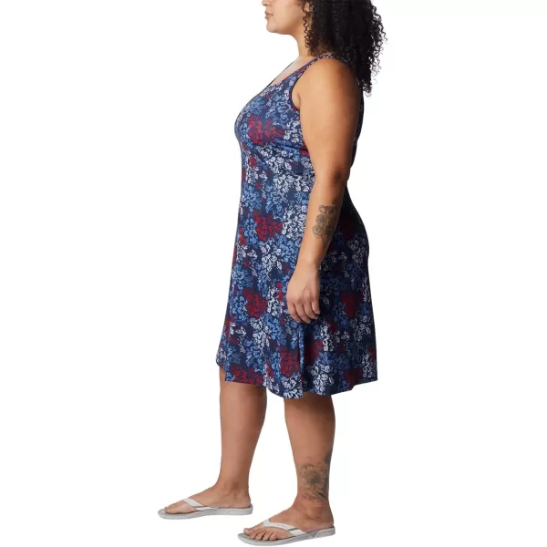 imageColumbia Womens PFG Freezer III DressCollegiate Navy Deep Sea Dash
