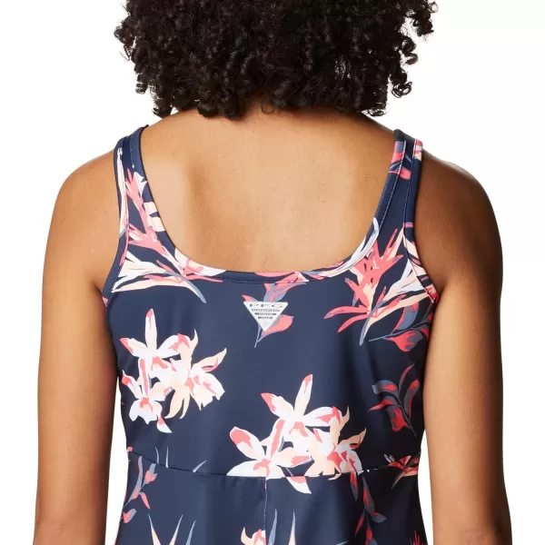 imageColumbia Womens PFG Freezer III DressCollegiate NavyTossed Tropics Print