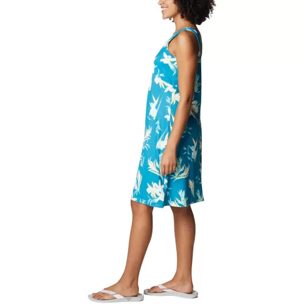 imageColumbia Womens PFG Freezer III DressDeep MarineTossed Tropics Print