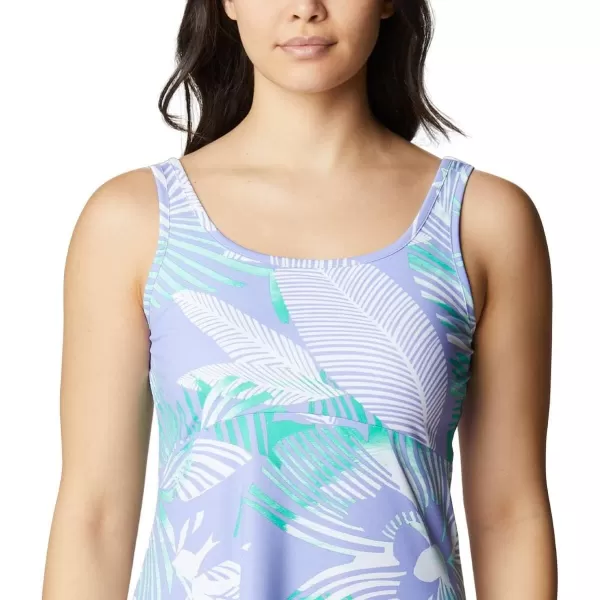 imageColumbia Womens PFG Freezer III DressFairytale Stencil Hibiscus Print