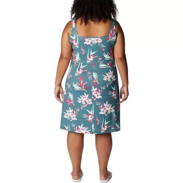 imageColumbia Womens PFG Freezer III DressMetalTossed Tropics Print