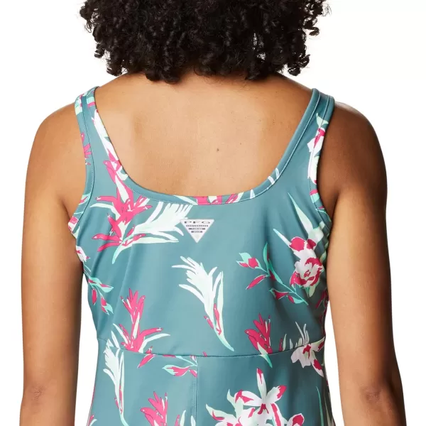 imageColumbia Womens PFG Freezer III DressMetalTossed Tropics Print