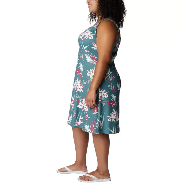 imageColumbia Womens PFG Freezer III DressMetalTossed Tropics Print