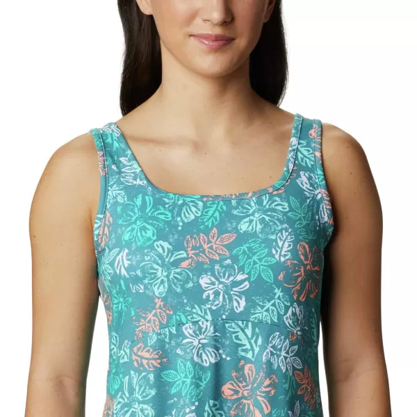 imageColumbia Womens PFG Freezer III DressShasta Archive Palms Print