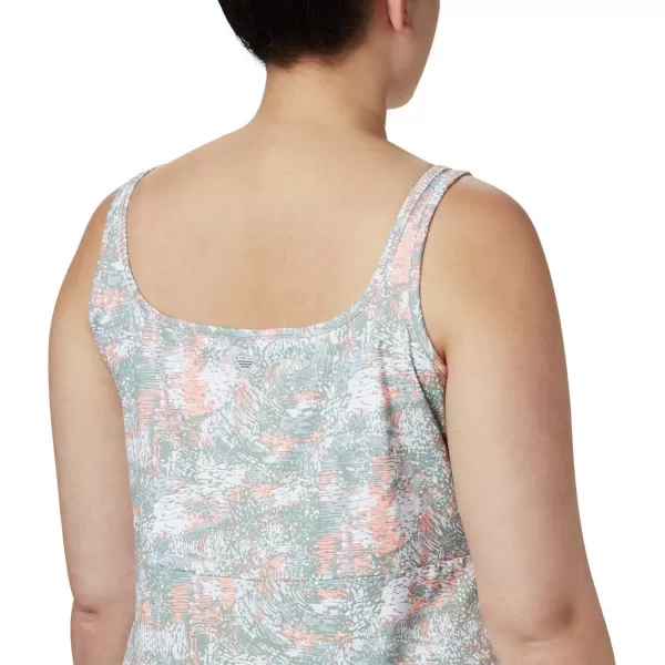 imageColumbia Womens PFG Freezer III DressTiki Pink Waterbrush Print