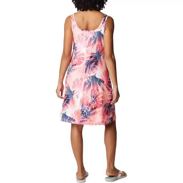 imageColumbia Womens PFG Freezer III DressTiki PinkShady Coves Print