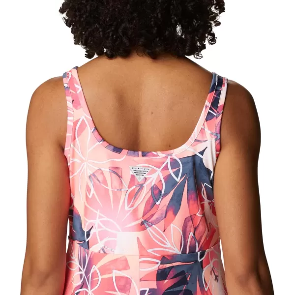 imageColumbia Womens PFG Freezer III DressTiki PinkShady Coves Print