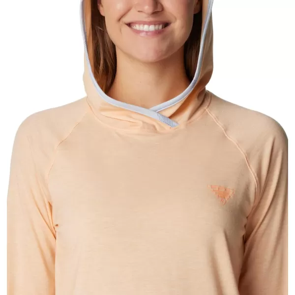 imageColumbia Womens PFG Uncharted HoodiePeach Fizz Heather