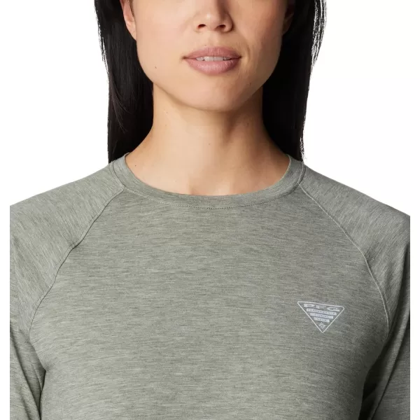 imageColumbia Womens PFG Uncharted Knit Long SleeveCypress Heather